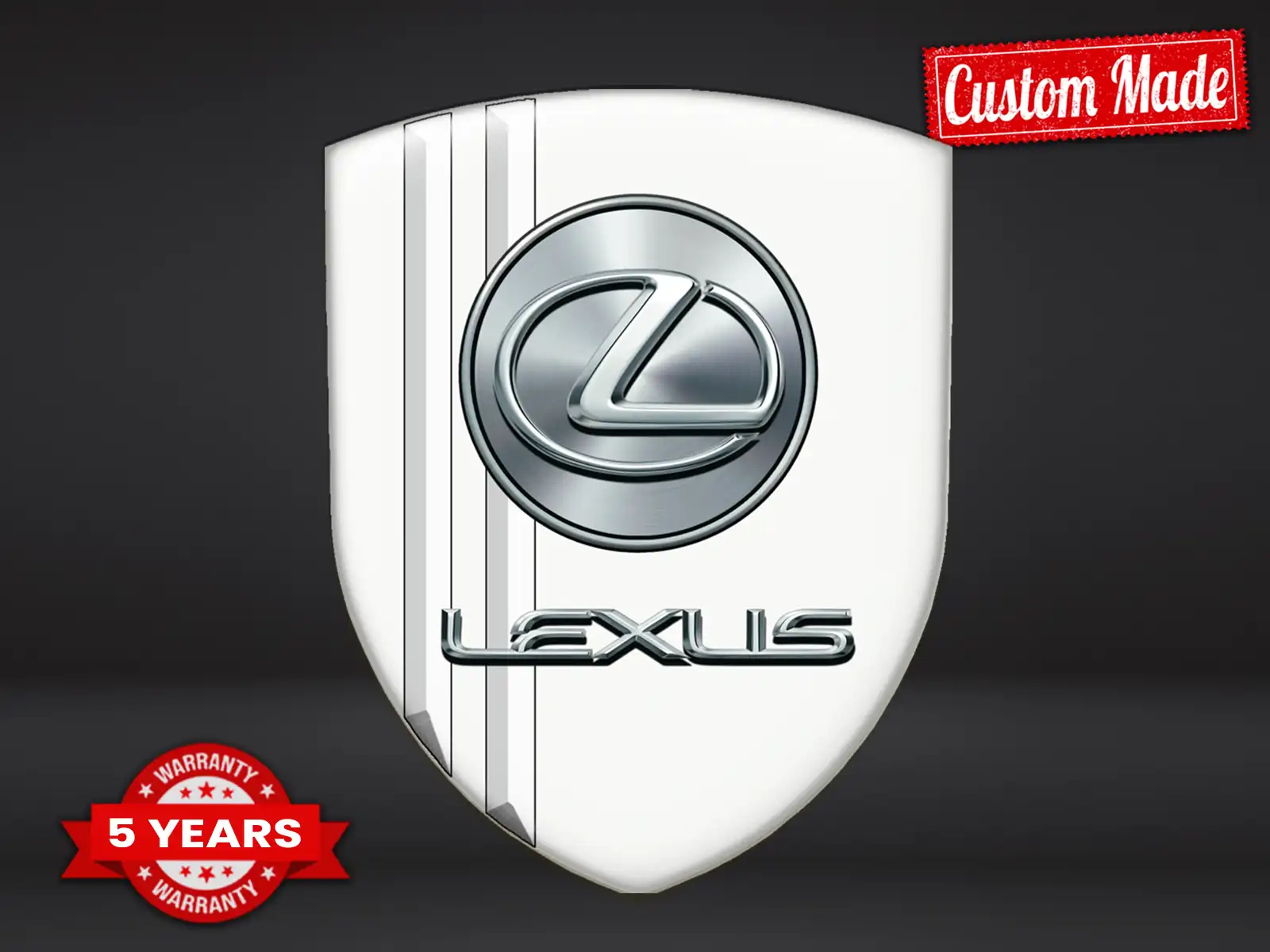 Lexus Pegatina Impermeable Duradera Universal Alta Calidad